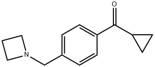 4-(AZETIDINOMETHYL)PHENYL CYCLOPROPYL KETONE