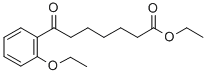 ETHYL 7-(2-ETHOXYPHENYL)-7-OXOHEPTANOATE Structural