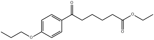 ETHYL 6-OXO-6-(4-N-PROPOXYPHENYL)HEXANOATE