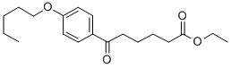 ETHYL 6-OXO-6-(4-PENTYLOXYPHENYL)HEXANOATE Structural