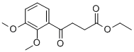 ETHYL 4-(2,3-DIMETHOXYPHENYL)-4-OXOBUTYRATE Structural