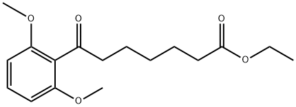 ETHYL 7-(2,6-DIMETHOXYPHENYL)-7-OXOHEPTANOATE