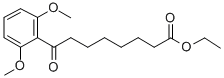 ETHYL 8-(2,6-DIMETHOXYPHENYL)-8-OXOOCTANOATE Structural