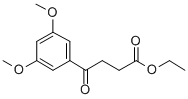 ETHYL 4-(3,5-DIMETHOXYPHENYL)-4-OXOBUTYRATE Structural