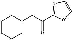 2-(CYCLOHEXYLACETYL)OXAZOLE Structural