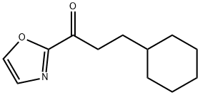 2-(3-CYCLOHEXYLPROPIONYL)OXAZOLE Structural