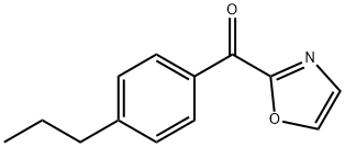 2-(4-PROPYLBENZOYL)OXAZOLE Structural