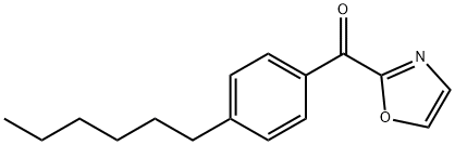 2-(4-HEXYLBENZOYL)OXAZOLE Structural