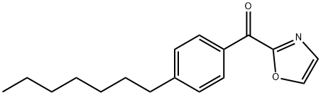 2-(4-HEPTYLBENZOYL)OXAZOLE Structural