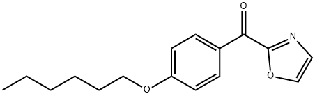 2-(4-HEXYLOXYBENZOYL)OXAZOLE Structural