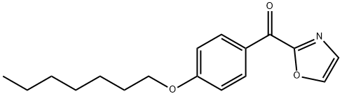 2-(4-HEPTYLOXYBENZOYL)OXAZOLE Structural