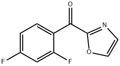 2-(2,4-DIFLUOROBENZOYL)OXAZOLE Structural