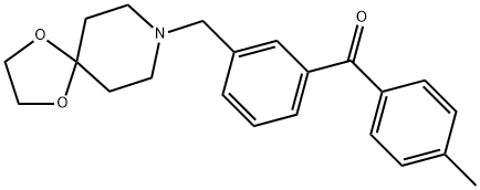 3-[8-(1,4-DIOXA-8-AZASPIRO[4.5]DECYL)METHYL]-4'-METHYL BENZOPHENONE