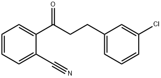 3-(3-CHLOROPHENYL)-2'-CYANOPROPIOPHENONE