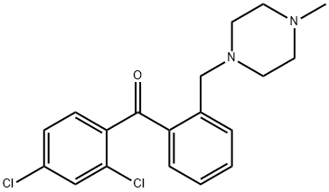 2,4-DICHLORO-2'-(4-METHYLPIPERAZINOMETHYL) BENZOPHENON