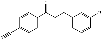 3-(3-CHLOROPHENYL)-4'-CYANOPROPIOPHENONE