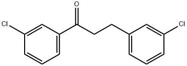 3'-CHLORO-3-(3-CHLOROPHENYL)PROPIOPHENONE Structural