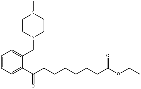 ETHYL 8-[2-(4-METHYLPIPERAZINOMETHYL)PHENYL]-8-OXOOCTANOATE