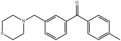 4'-METHYL-3-THIOMORPHOLINOMETHYL BENZOPHENONE