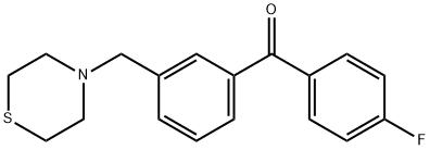 4'-FLUORO-3-THIOMORPHOLINOMETHYL BENZOPHENONE