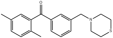 2,5-DIMETHYL-3'-THIOMORPHOLINOMETHYL BENZOPHENONE