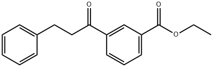 3'-CARBOETHOXY-3-PHENYLPROPIOPHENONE Structural