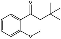 3,3-DIMETHYL-2'-METHOXYBUTYROPHENONE Structural