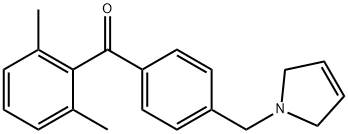 2,6-DIMETHYL-4'-(3-PYRROLINOMETHYL) BENZOPHENONE