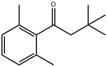 2',3,3,6'-TETRAMETHYLBUTYROPHENONE Structural