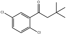 2',5'-DICHLORO-3,3-DIMETHYLBUTYROPHENONE Structural