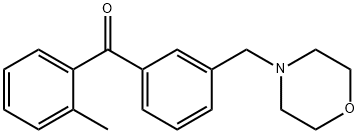 2-METHYL-3'-MORPHOLINOMETHYL BENZOPHENONE