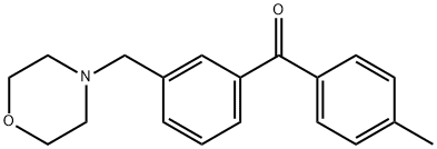 4'-METHYL-3-MORPHOLINOMETHYL BENZOPHENONE