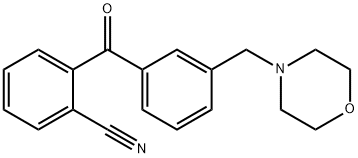 2-CYANO-3'-MORPHOLINOMETHYL BENZOPHENONE