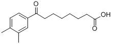 8-(3,4-DIMETHYLPHENYL)-8-OXOOCTANOIC ACID Structural