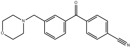 4'-CYANO-3-MORPHOLINOMETHYL BENZOPHENONE