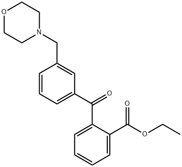 2-CARBOETHOXY-3'-MORPHOLINOMETHYL BENZOPHENONE