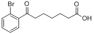 7-(2-BROMOPHENYL)-7-OXOHEPTANOIC ACID Structural