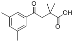 2,2-DIMETHYL-4-(3,5-DIMETHYLPHENYL)-4-OXOBUTYRIC ACID