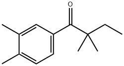 2,2,3',4'-TETRAMETHYLBUTYROPHENONE Structural