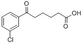 6-(3-CHLOROPHENYL)-6-OXOHEXANOIC ACID Structural