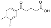 5-(3-FLUORO-4-METHYLPHENYL)-5-OXOVALERIC ACID