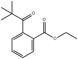 2'-CARBOETHOXY-2,2-DIMETHYLPROPIOPHENONE Structural