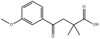 2,2-DIMETHYL-4-(3-METHOXYPHENYL)-4-OXOBUTYRIC ACID