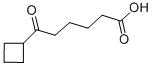 6-CYCLOBUTYL-6-OXOHEXANOIC ACID Structural