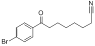 8-(4-BROMOPHENYL)-8-OXOOCTANENITRILE Structural