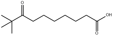 9,9-DIMETHYL-8-OXODECANOIC ACID Structural