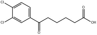 6-(3,4-DICHLOROPHENYL)-6-OXOHEXANOIC ACID Structural