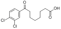 8-(3,4-DICHLOROPHENYL)-8-OXOOCTANOIC ACID Structural