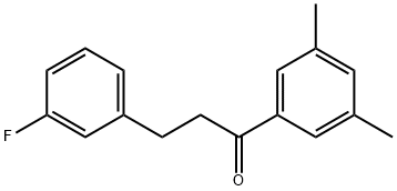 3',5'-DIMETHYL-3-(3-FLUOROPHENYL)PROPIOPHENONE