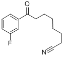 8-(3-FLUOROPHENYL)-8-OXOOCTANENITRILE Structural